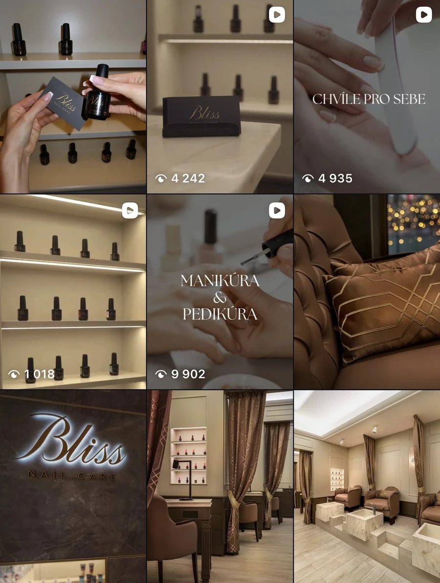 Bliss Nail Care — Instagram profile managed by RKP Agency