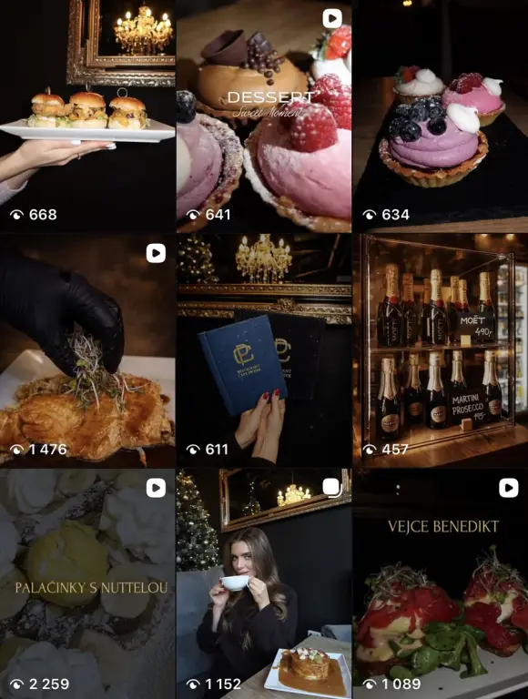 Café Prosek — Instagram profile managed by RKP Agency