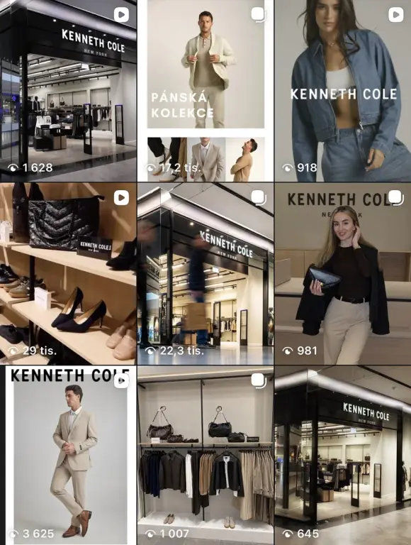 Kenneth Cole — Instagram profile managed by RKP Agency